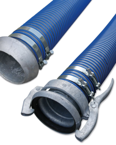 Slurry hose PVC 6 "inch with Perrot coupling length 6m